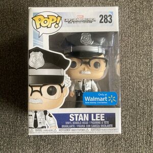 NEW Funko Pop!: Marvel Captain America Winter Soldier Stan Lee #283